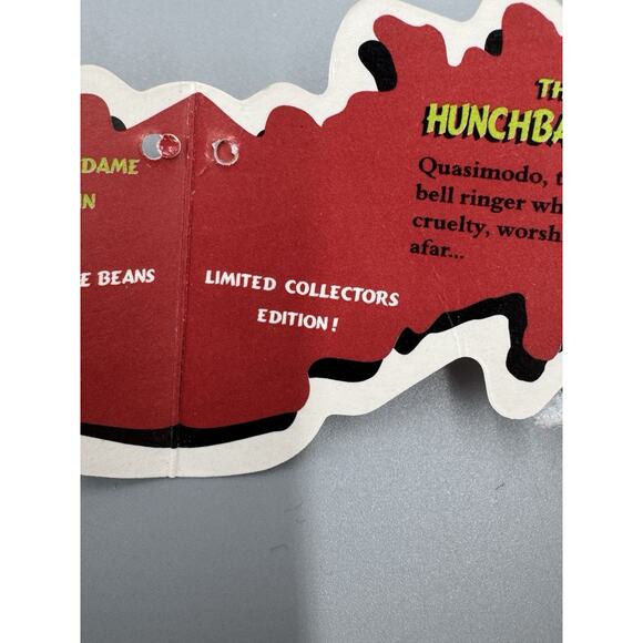 Vintage 1999 Stuffins Hunchback of Notre Dame Plush Universal Monsters 6” - Picture 10 of 13